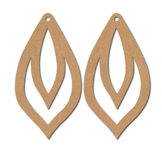 Earrings MDF Design 257