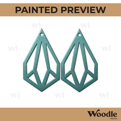 Earrings MDF Design 262