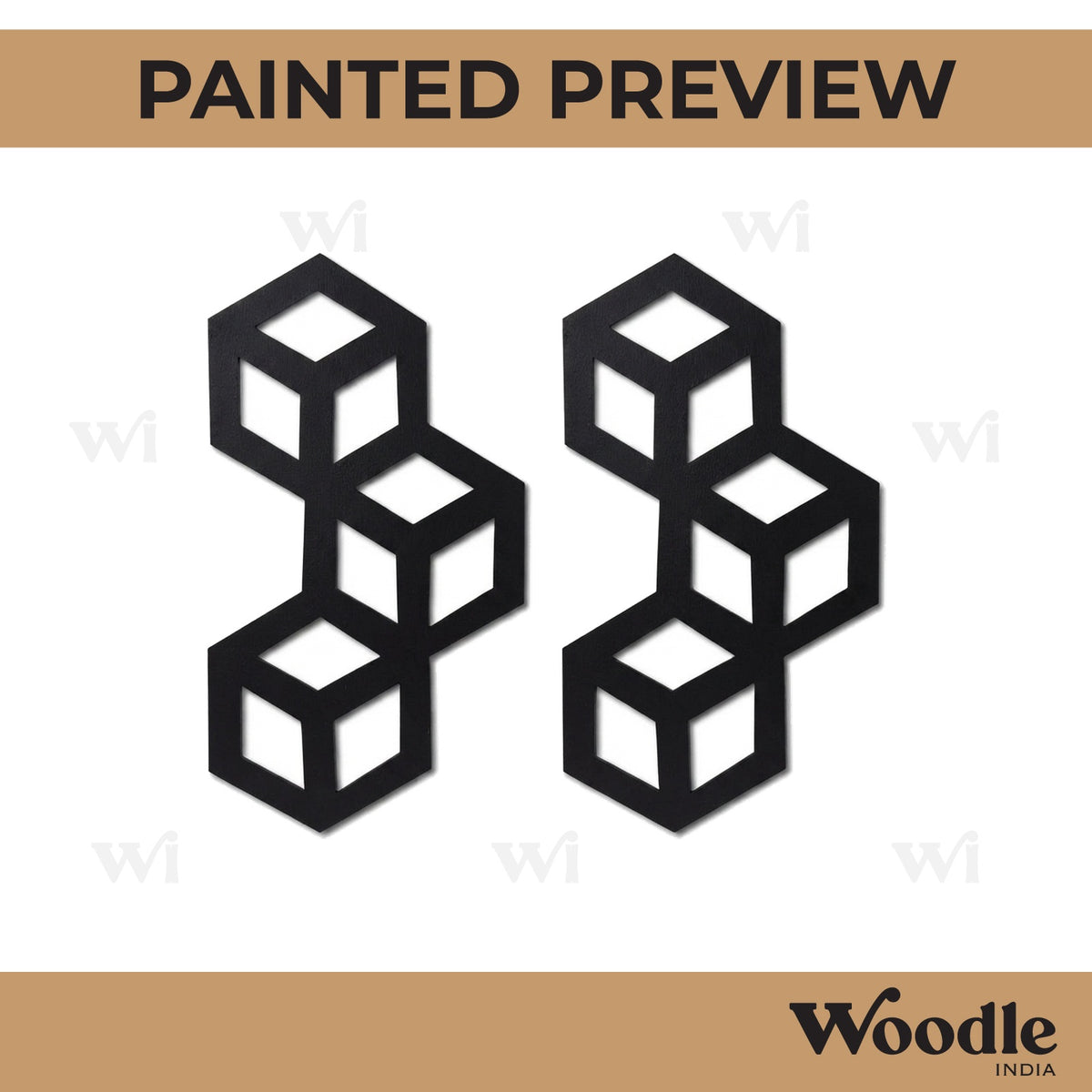 Earrings MDF Design 263