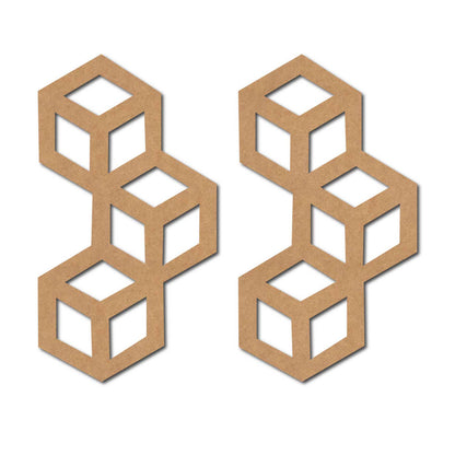 Earrings MDF Design 263
