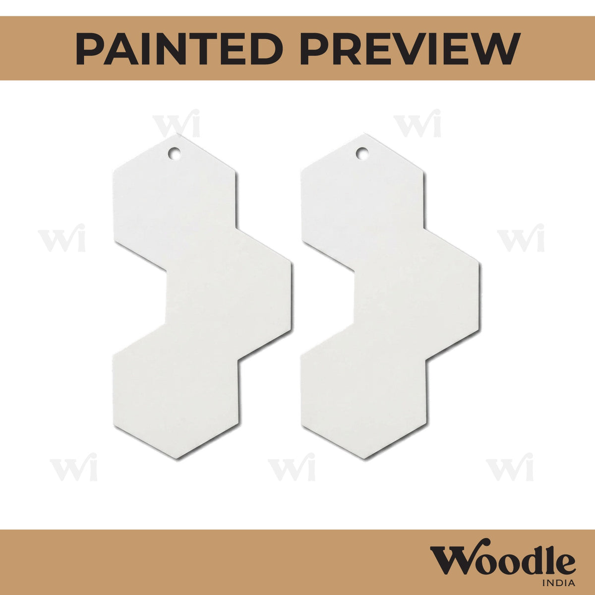 Earrings MDF Design 264