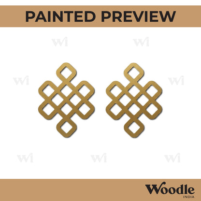 Earrings MDF Design 265