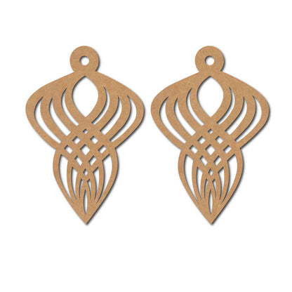 Earrings MDF Design 266