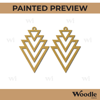 Earrings MDF Design 267