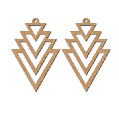 Earrings MDF Design 267
