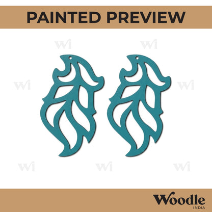 Earrings MDF Design 271