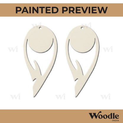 Earrings MDF Design 272