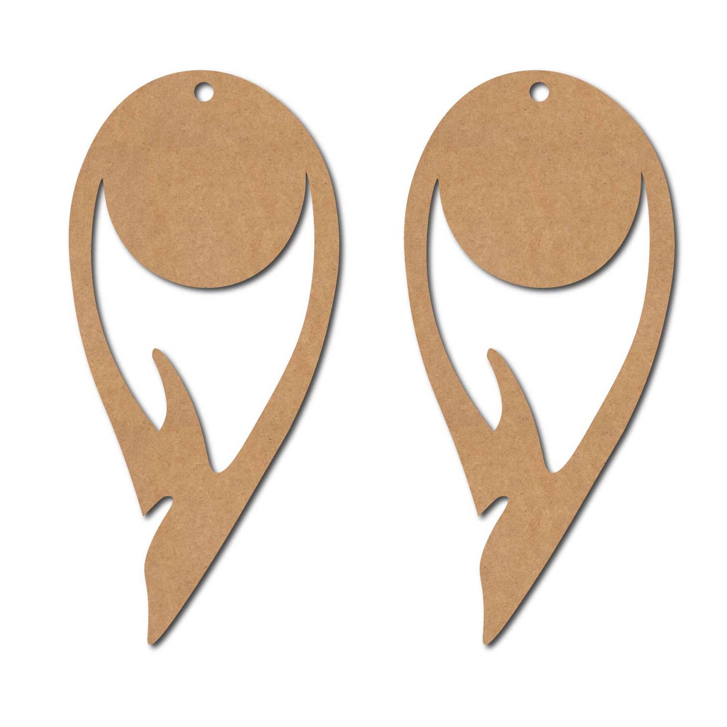 Earrings MDF Design 272