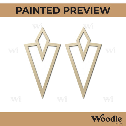 Earrings MDF Design 276