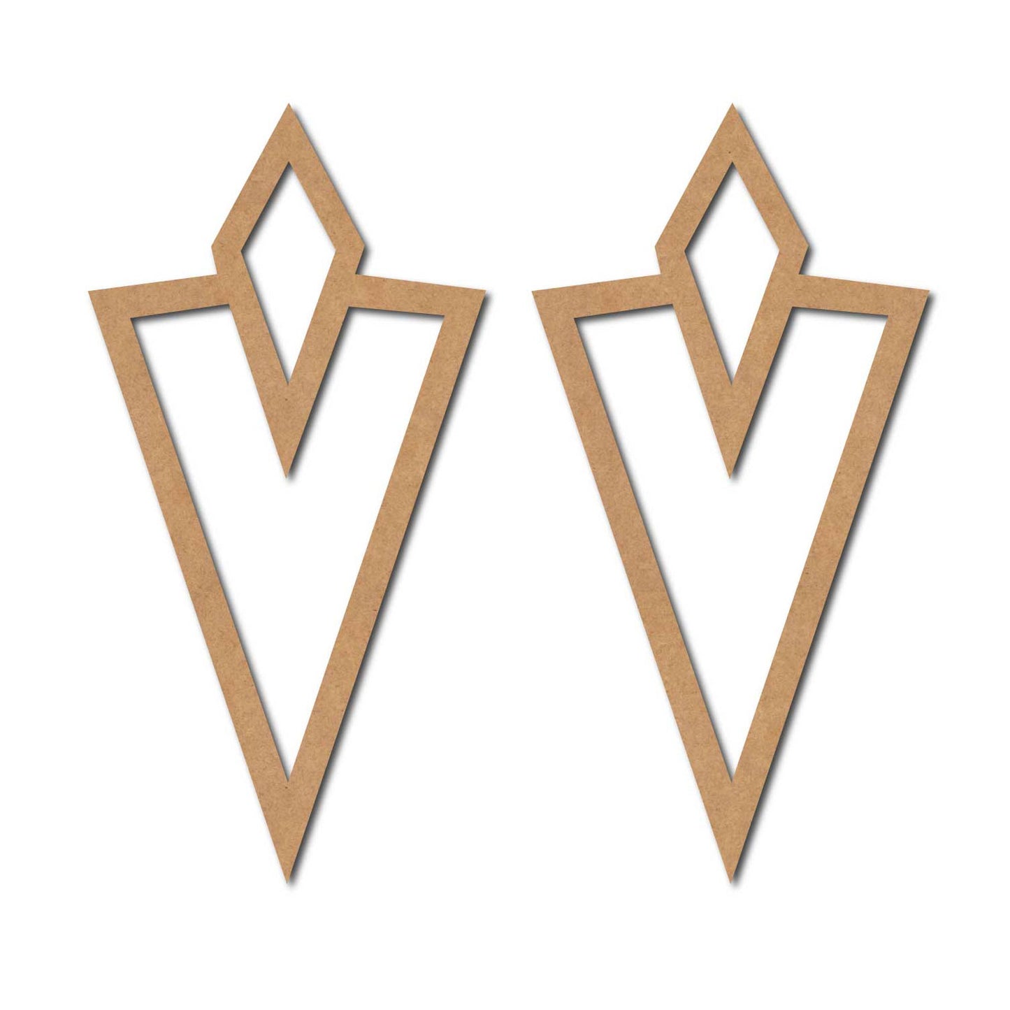 Earrings MDF Design 276