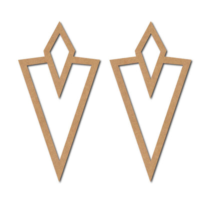 Earrings MDF Design 276