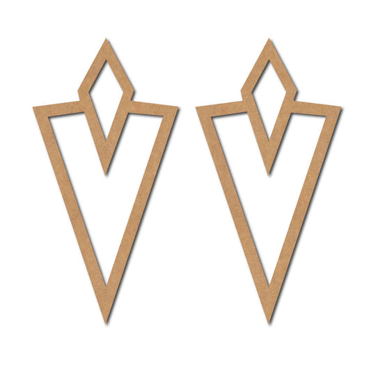 Earrings MDF Design 276