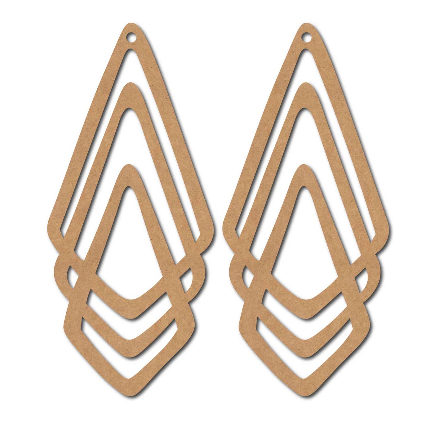 Earrings MDF Design 277