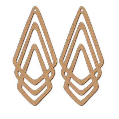 Earrings MDF Design 277