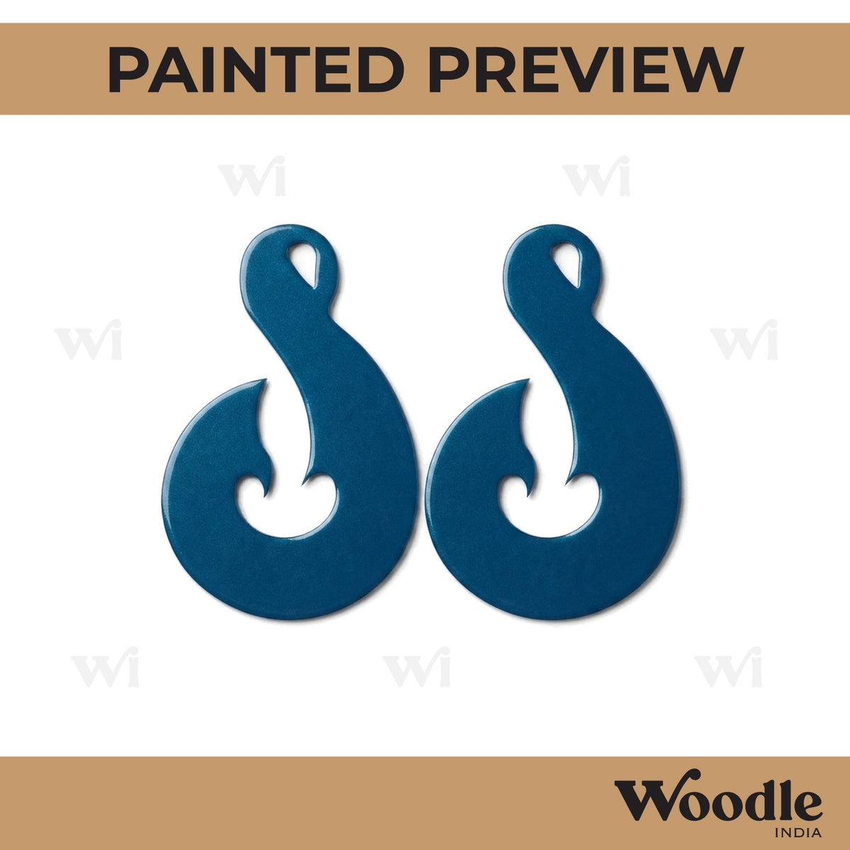 Earrings MDF Design 279