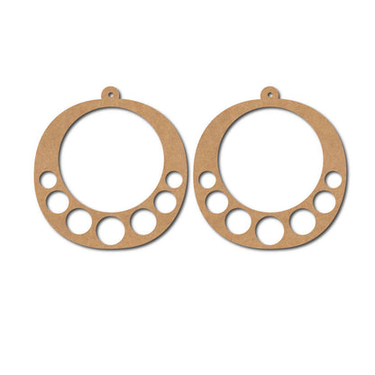 Earrings MDF Design 289
