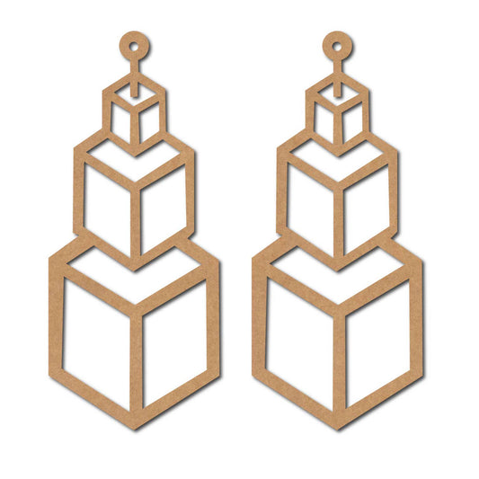 Earrings MDF Design 294