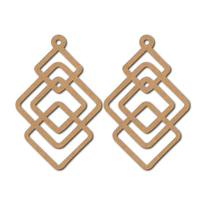 Earrings MDF Design 295