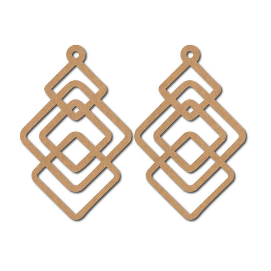 Earrings MDF Design 295