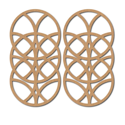 Earrings MDF Design 297