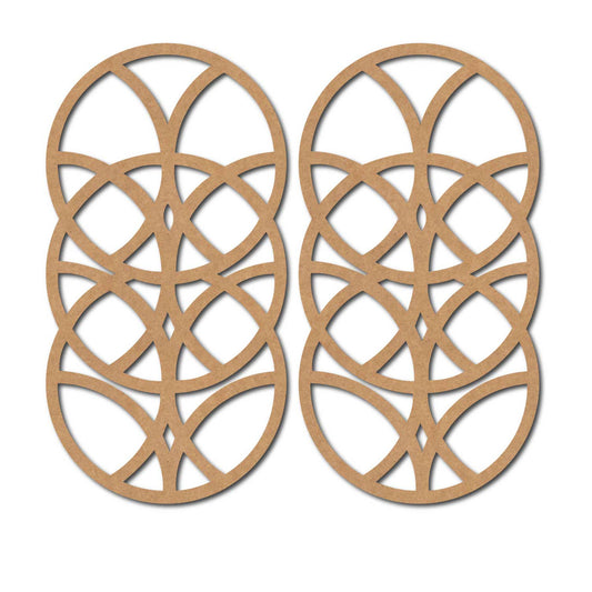 Earrings MDF Design 297
