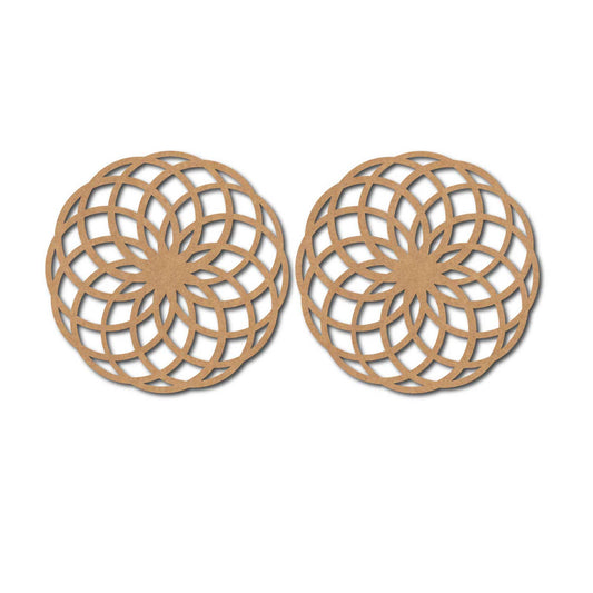 Earrings MDF Design 298