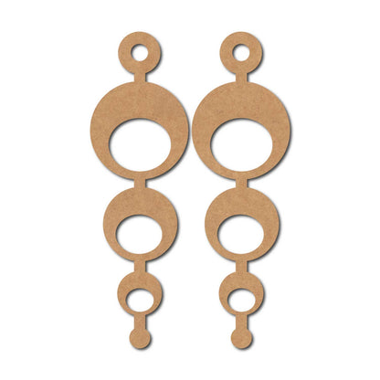 Earrings MDF Design 299