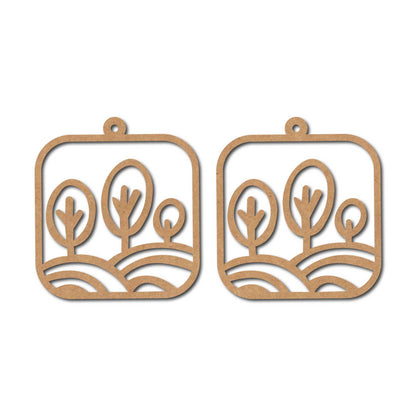Earrings MDF Design 300