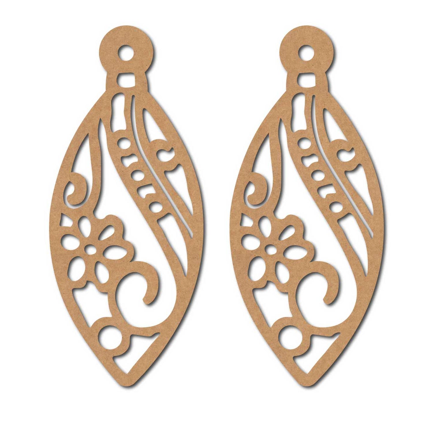 Earrings MDF Design 301