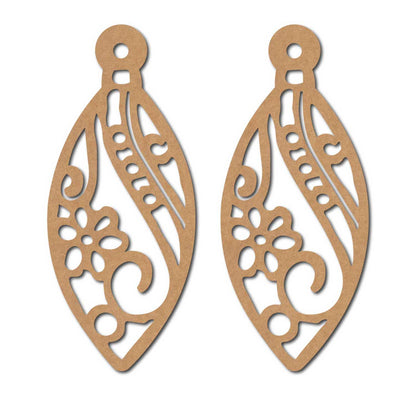 Earrings MDF Design 301