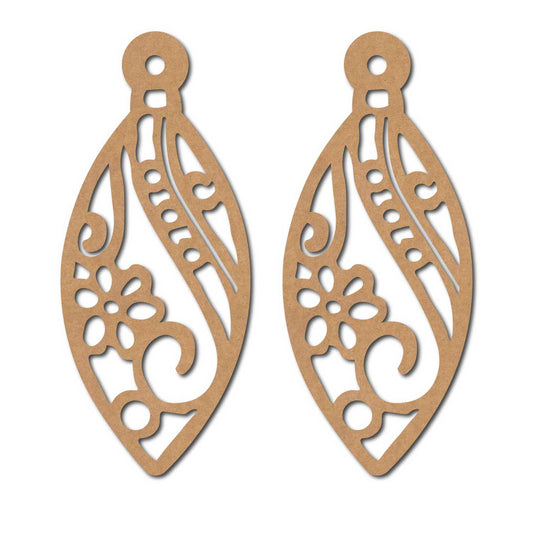 Earrings MDF Design 301