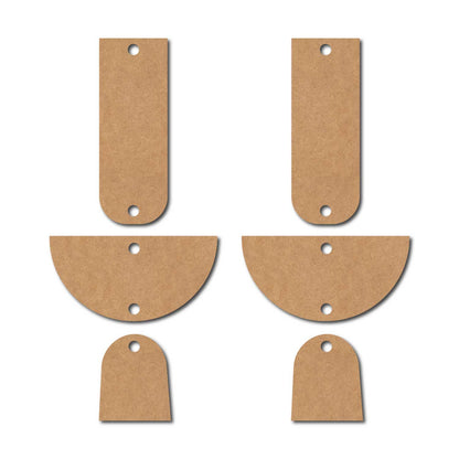Earrings MDF Design 303
