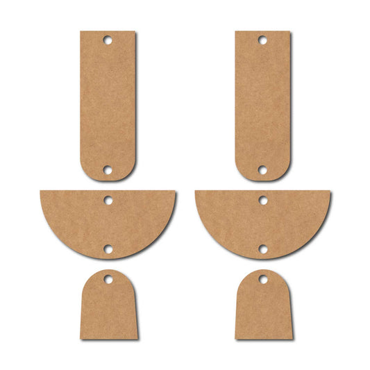 Earrings MDF Design 303