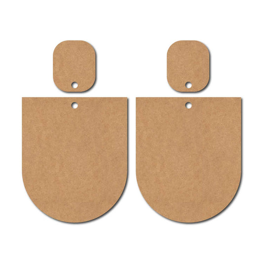 Earrings MDF Design 305