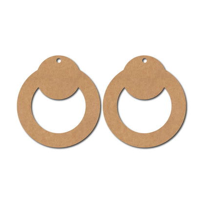 Earrings MDF Design 306