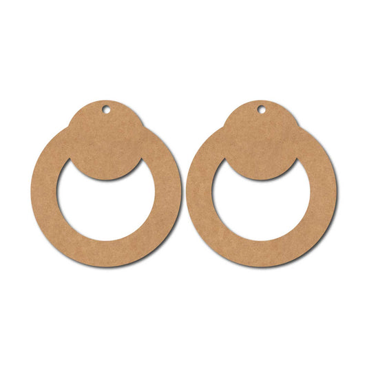 Earrings MDF Design 306