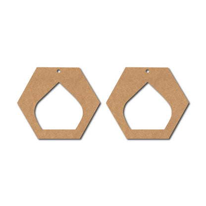 Earrings MDF Design 308