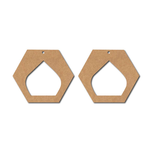 Earrings MDF Design 308