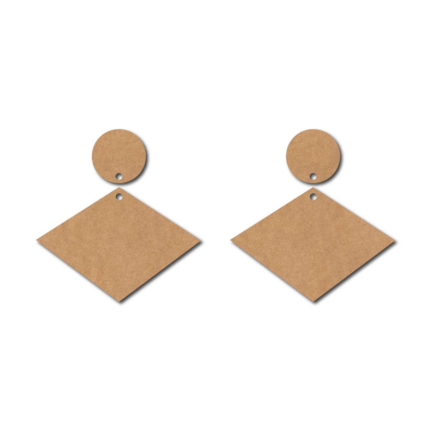 Earrings MDF Design 308
