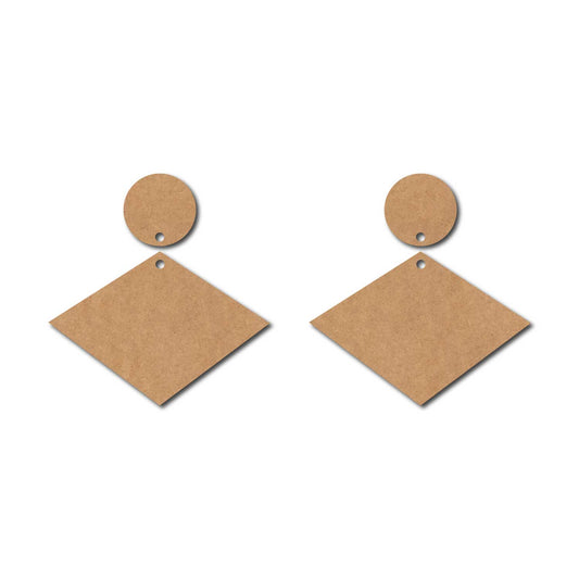 Earrings MDF Design 308