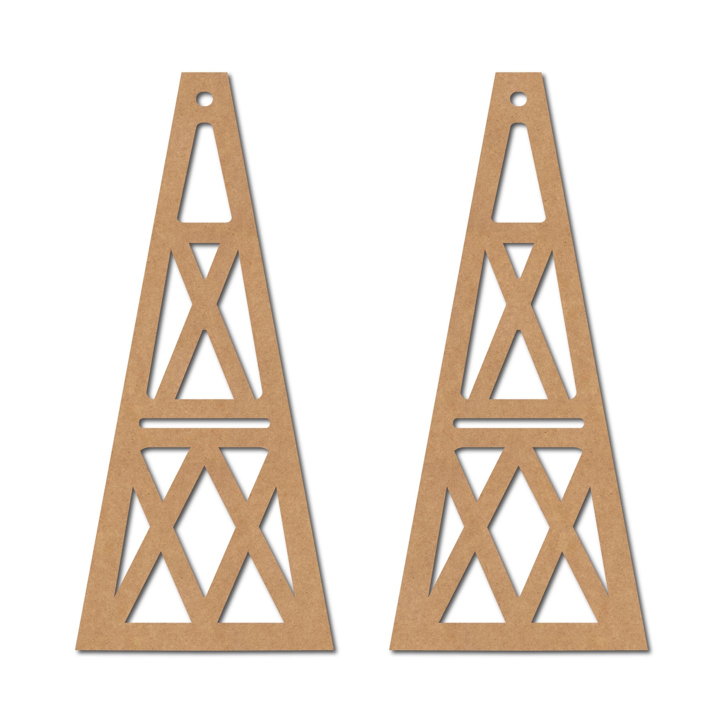 Earrings MDF Design 47