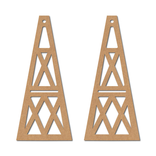 Earrings MDF Design 47