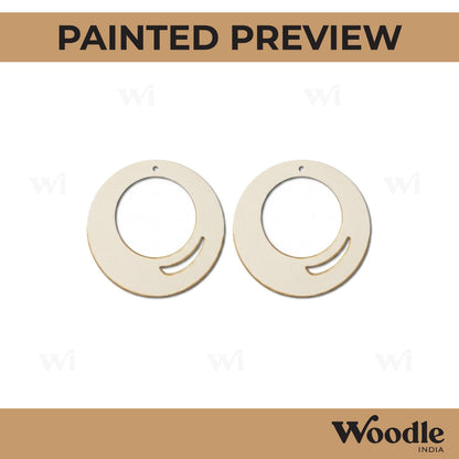 Earrings MDF Design 52