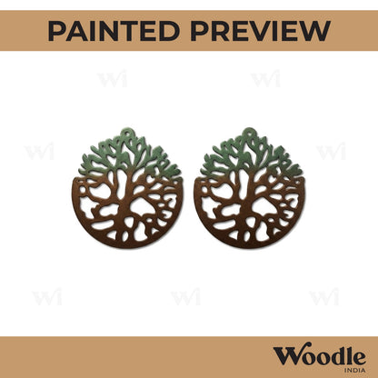 Earrings MDF Design 57