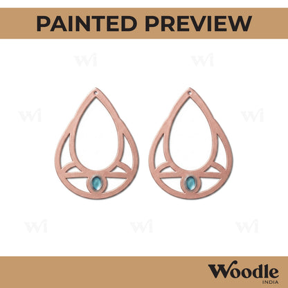 Earrings MDF Design 59