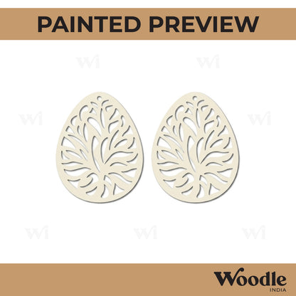 Earrings MDF Design 61