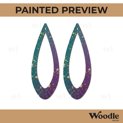 Earrings MDF Design 62