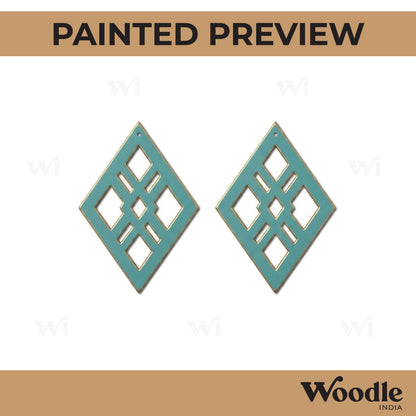 Earrings MDF Design 63