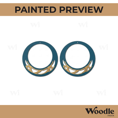 Earrings MDF Design 64