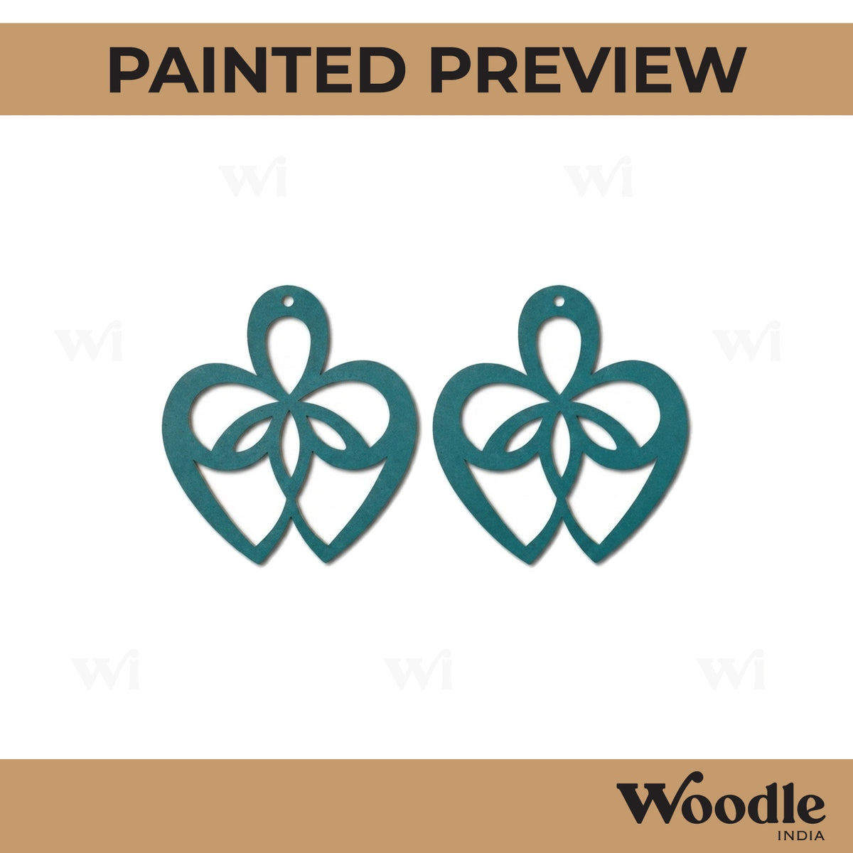 Earrings MDF Design 70